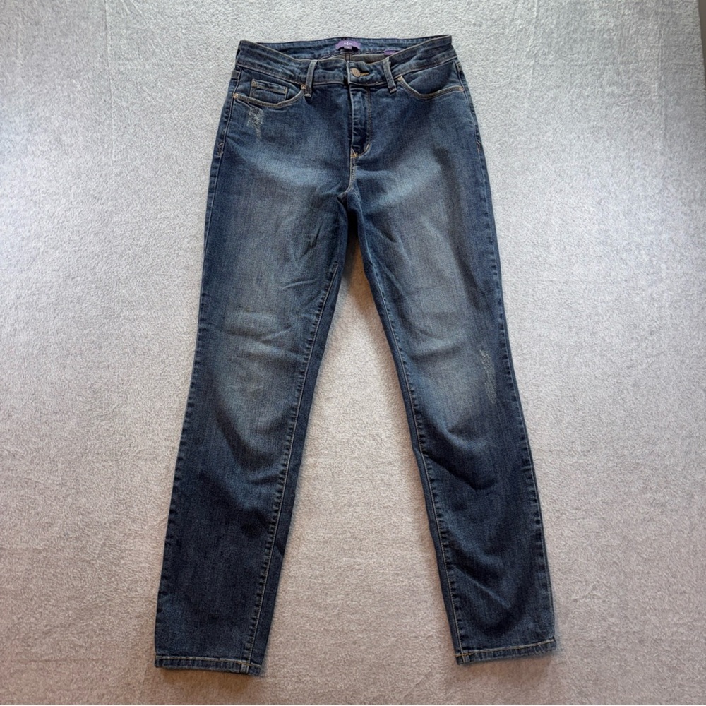 NYDJ Legging Lift Tuck Technology Womens Size 8 Denim Jeans